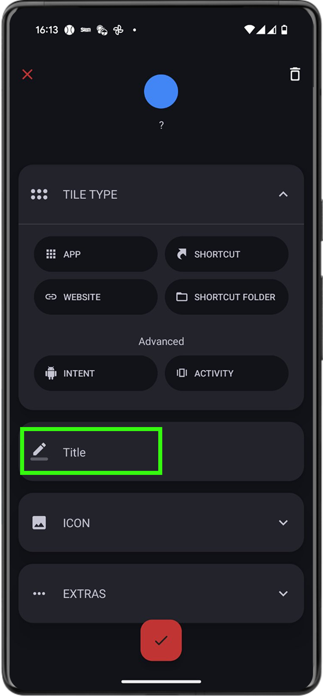 アイコン名をご自身の分かりやすいものにカスタマイズ